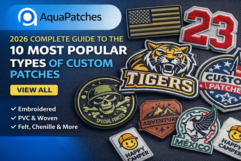 Top Trends in Custom Patches 2026: Colors, Shapes, and Text